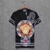 versace vintage logo-print t-shirt cool planet black